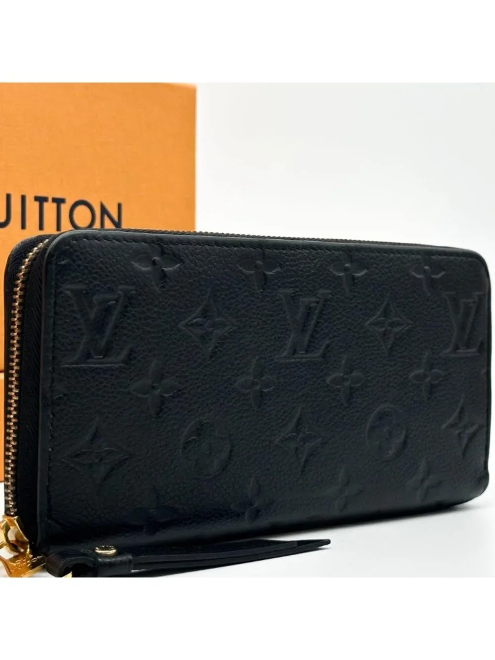 Louis Vuitton Slightly Zippy Wallet Empreinte Monogram